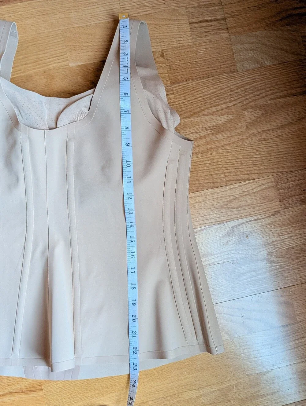 Honeylove Shapewear Bodysuit Top in Nude Size 3XLc - Picture 5 of 12